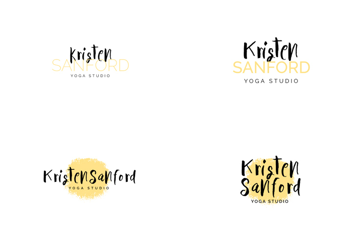 Artistic Logo Yoga Studio