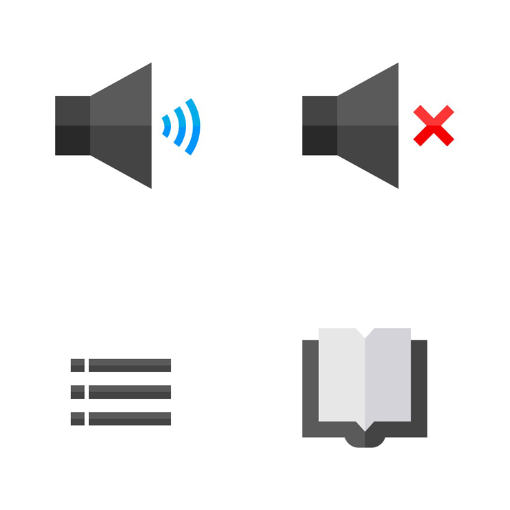 Audio Icons Pack