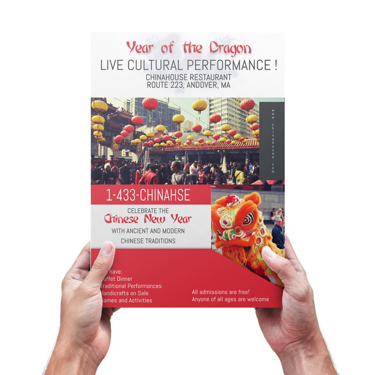 Chinese Restraunt Flyer Template