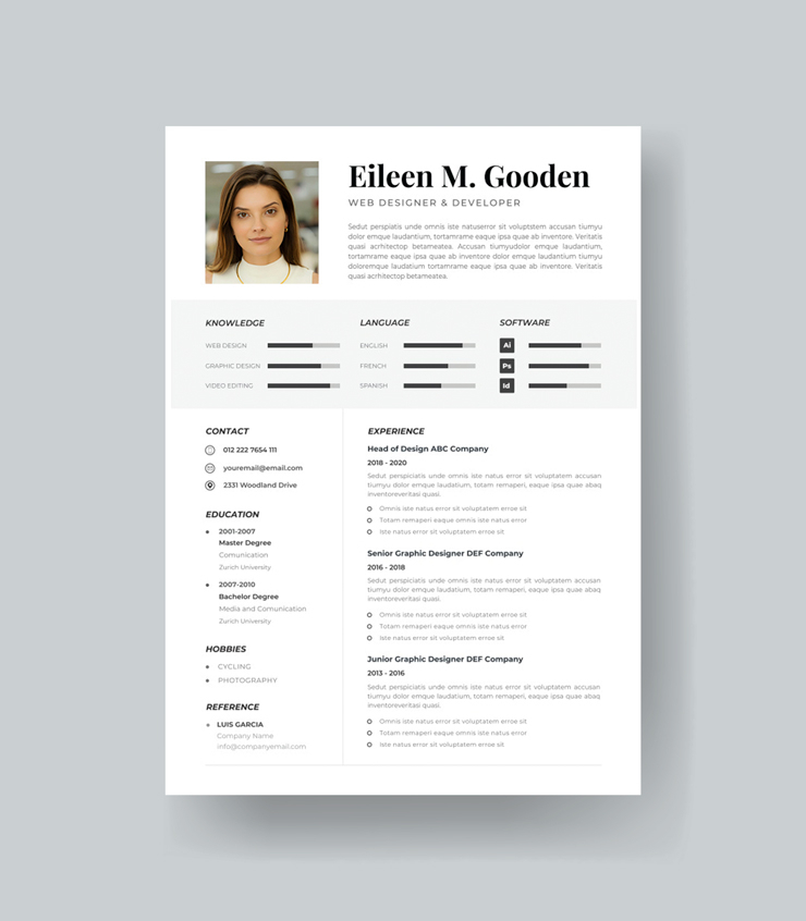 Detailed Professional Resume