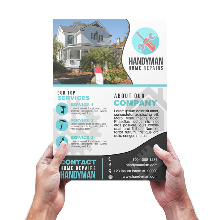 Home Renovation Flyer Template