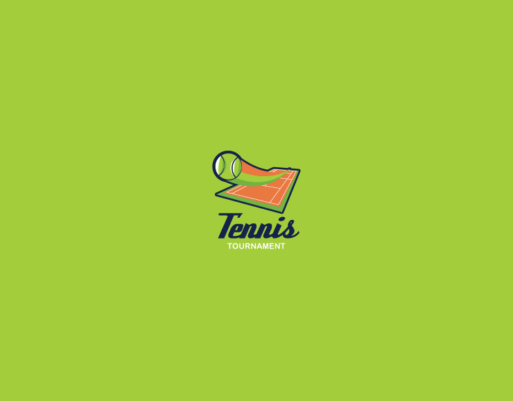 Modern Tennis Logo