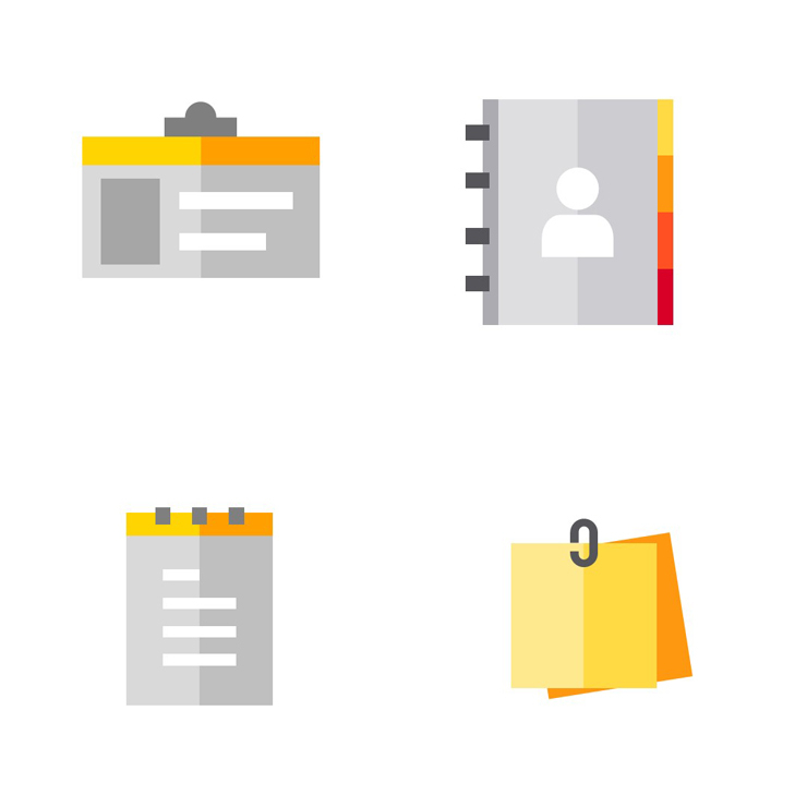 Notes Icons Pack