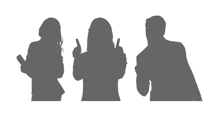 Team Corporate silhouette