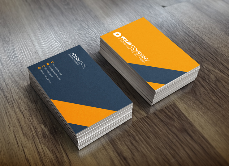 elegant simple professional corporate business card