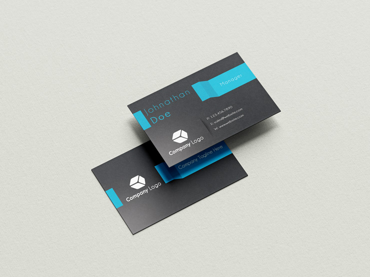 modern clean creative elegant unique professional business card