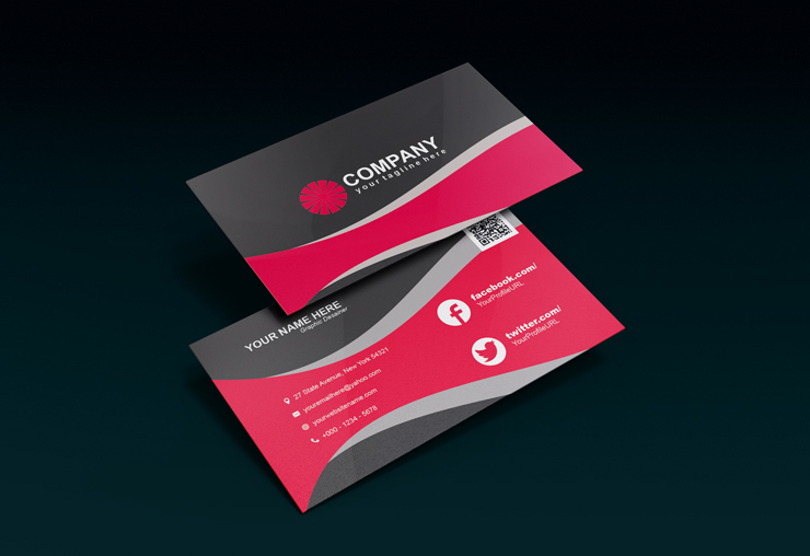 personal designer creative modern business card