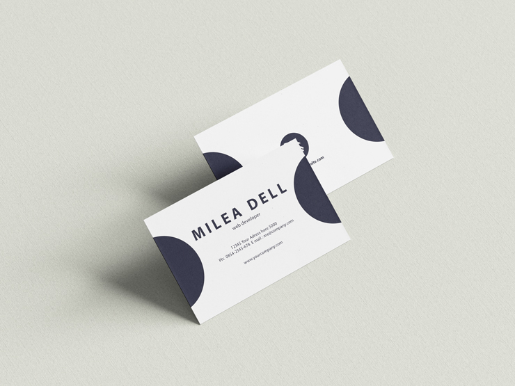 simple professional business card