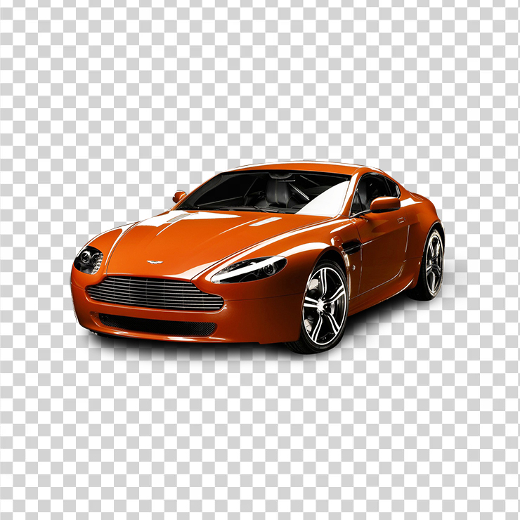 Aston Martin V Vantage N Orange Car