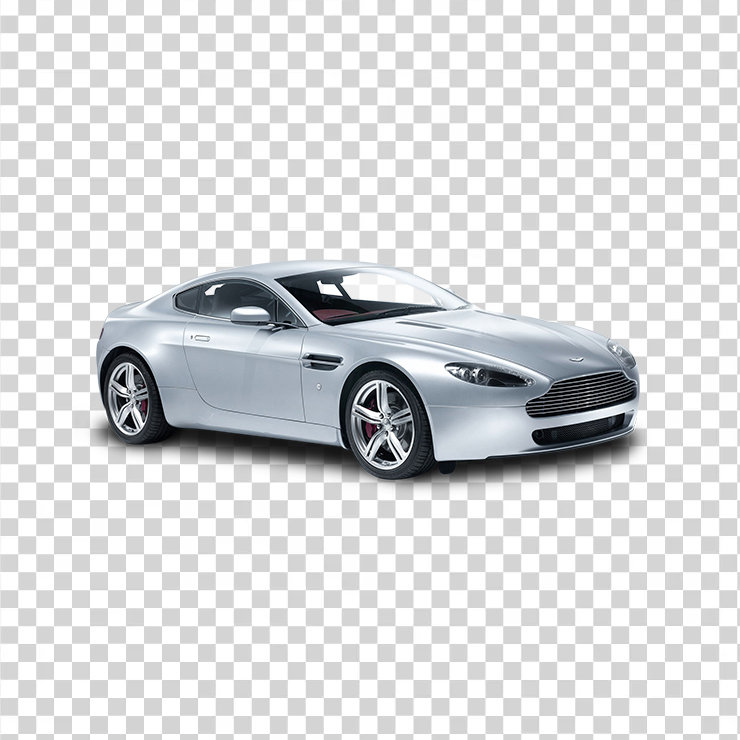 Aston Martin V Vantage White Car