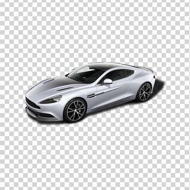 Aston Martin Vanquish Ce Silver Car