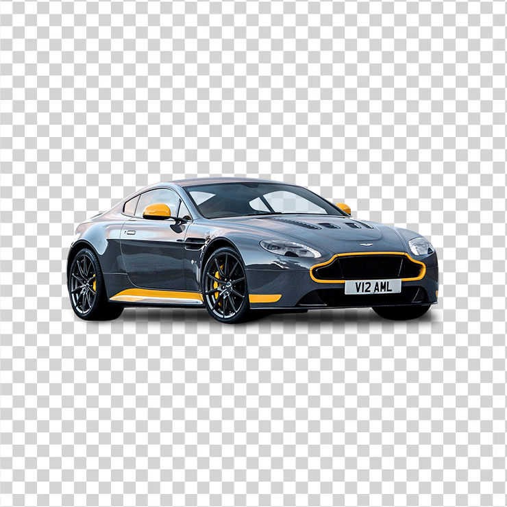 Aston Martin Vantage Gt Gray Car