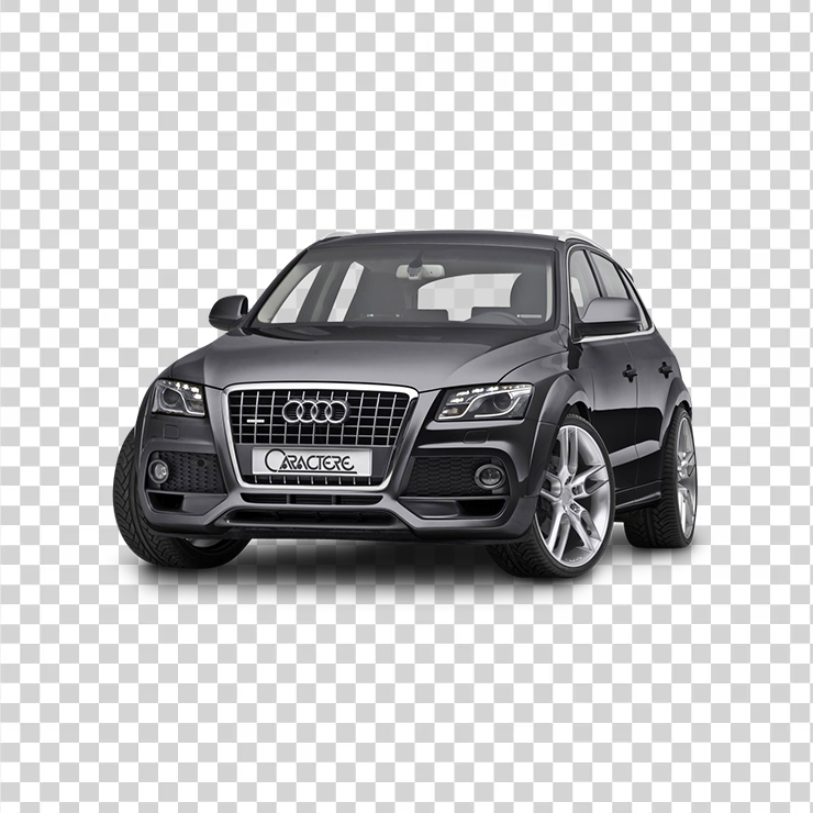 Audi Q Caractere Black Car