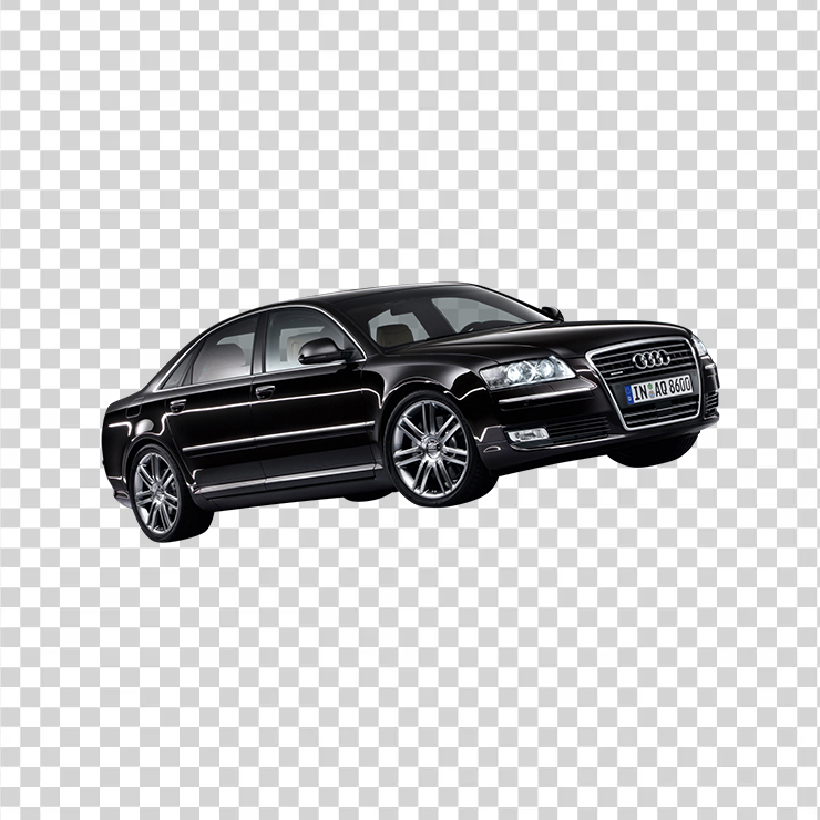 Black Audi A Car