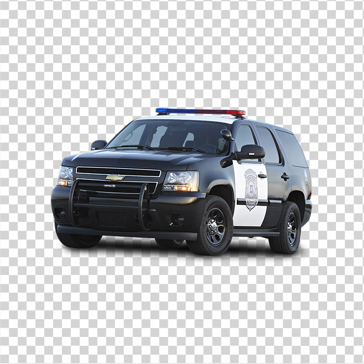 Black Chevy Tahoe Police Suv Ppv Car