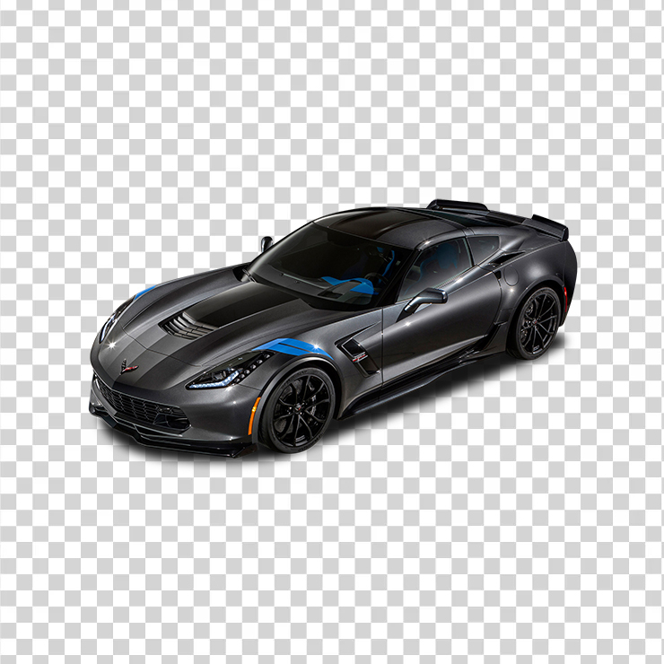 Black Corvette Grand Sport Car