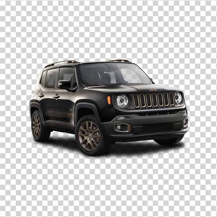 Black Jeep Renegade Car