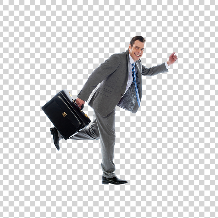 
									Businessman With Briefcase