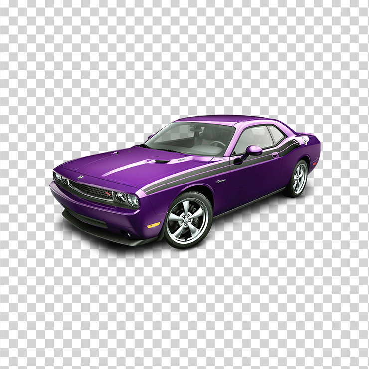 Dodge Challenger Violet Car
