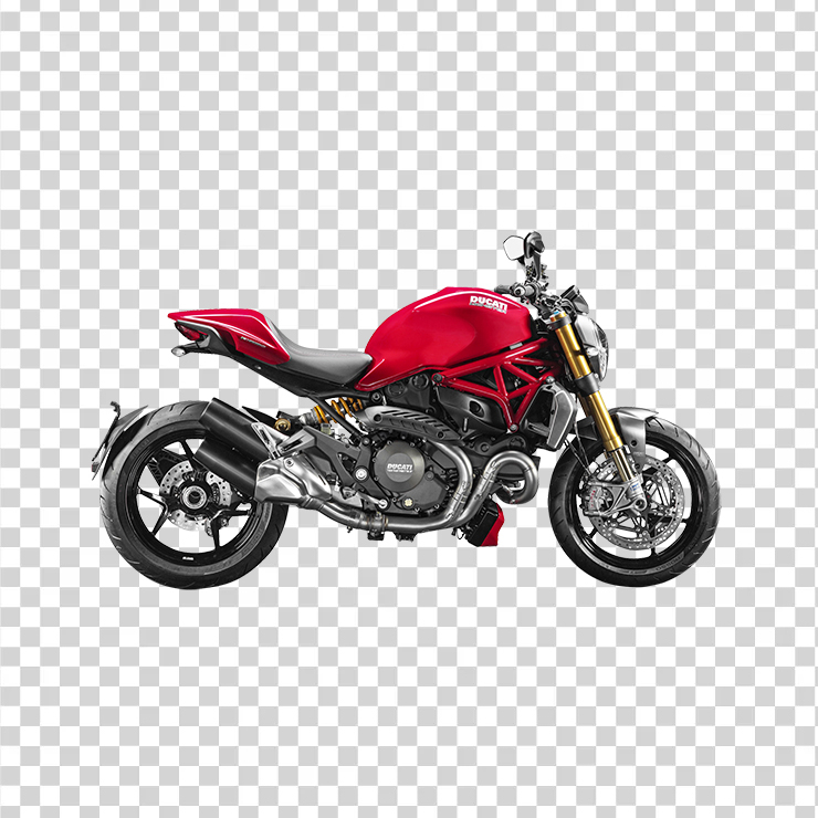 Ducati Monster Red Motorcycle Bike