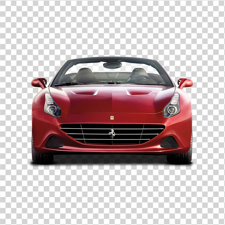 Front View Of Ferrari California T Car