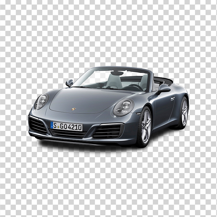 Gray Porschecarrera Car