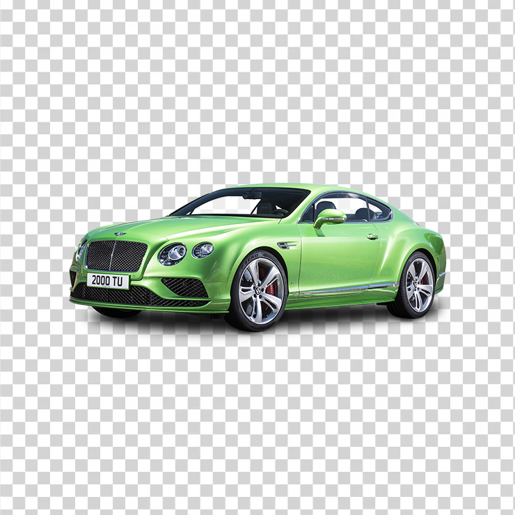 Green Bentley Continental Gt Car