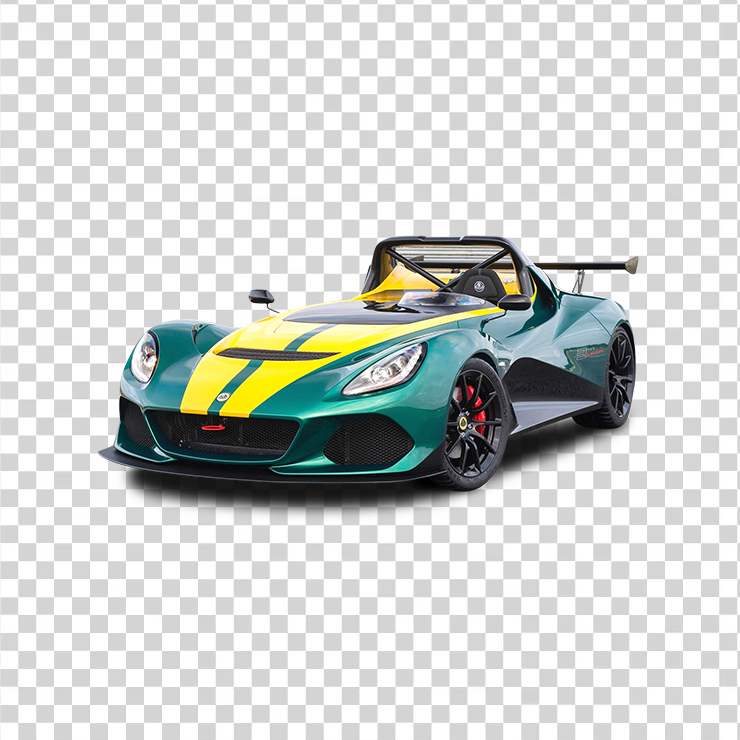 Green Lotuseleven Sports Car