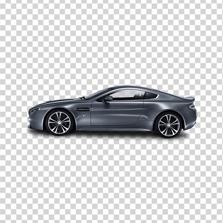 Grey Aston Martin V Vantage Luxury Car
