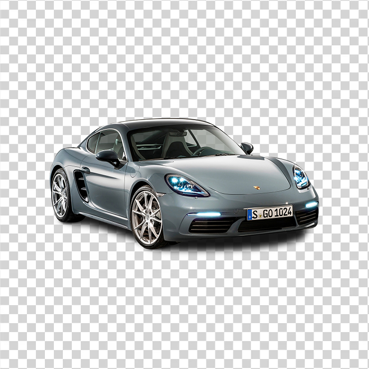 Grey Porschecayma Car