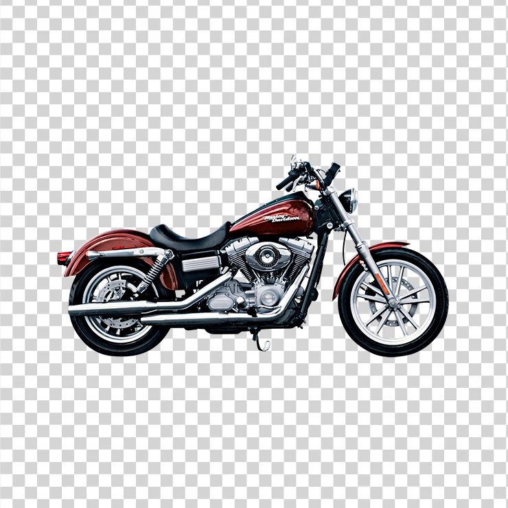 Harley Davidson Brown Motorcycle Bike