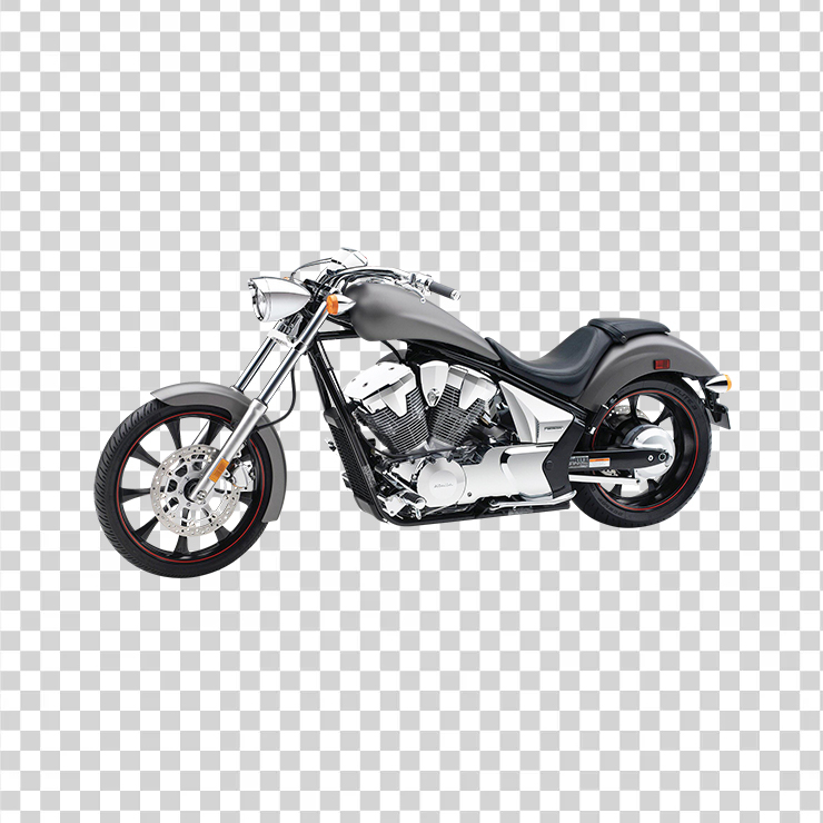 Honda Fury Gray Motorcycle Bike