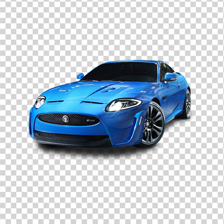 Jaguar Xkr S Blue Car