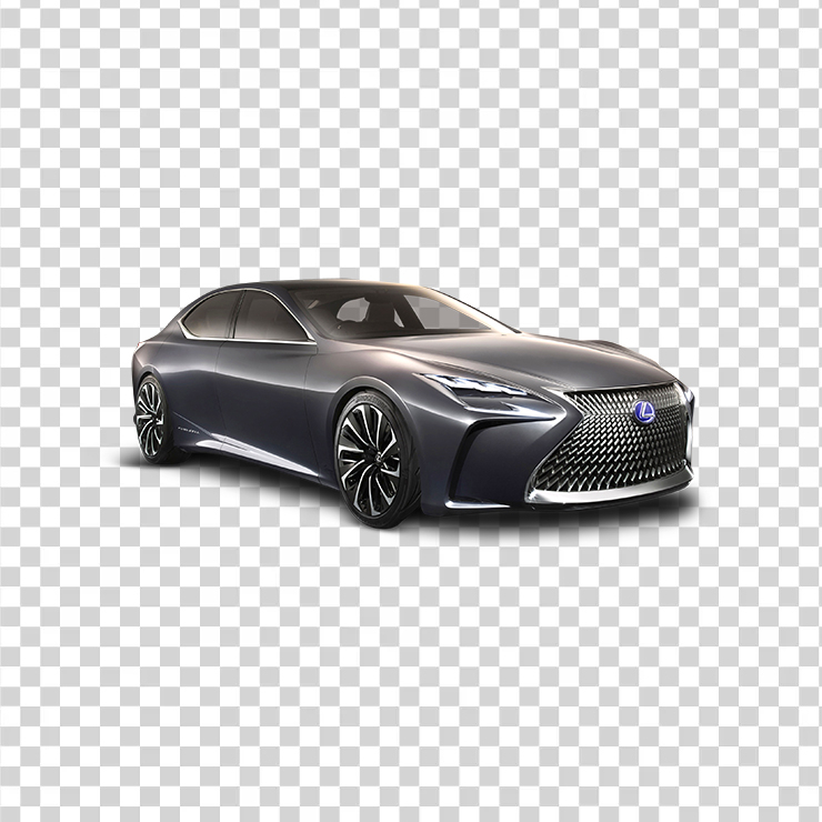 Lexus Lf Fc Grey Car