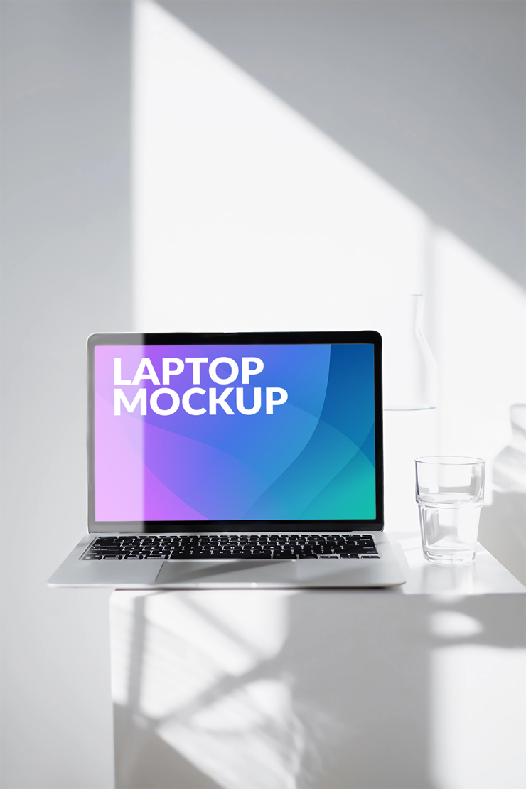 Makbook Laptop Mockup