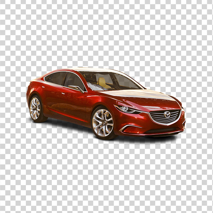 Mazda Takeri Red Car