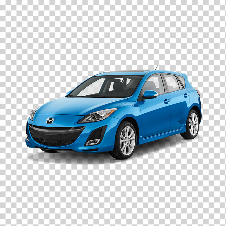 Mazda angular front