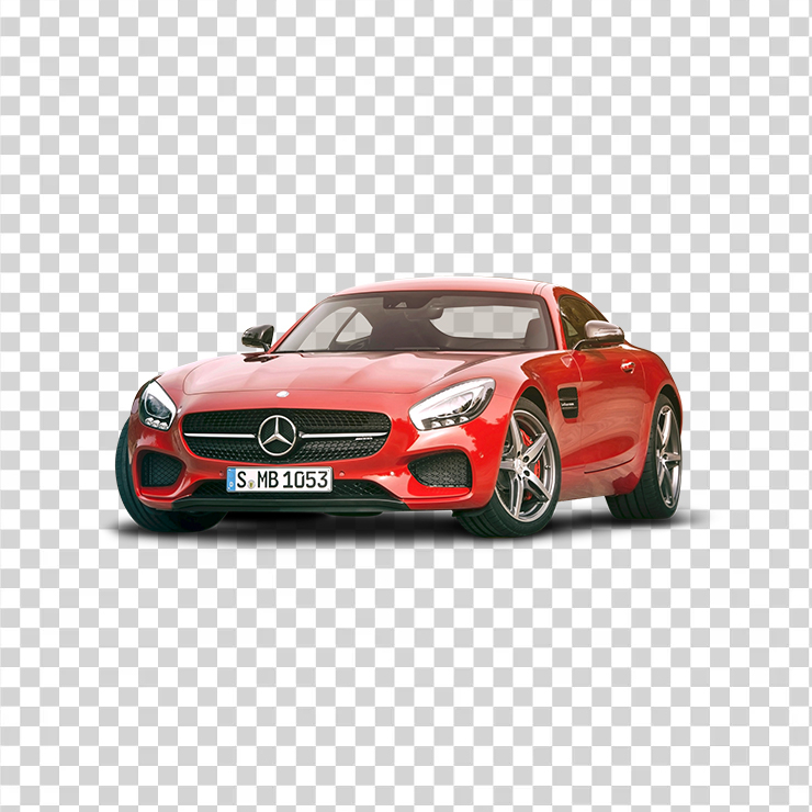 Mercedes Amg Gt Red Car