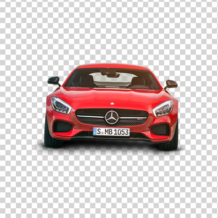 Mercedes Amg Gt Red Car Front