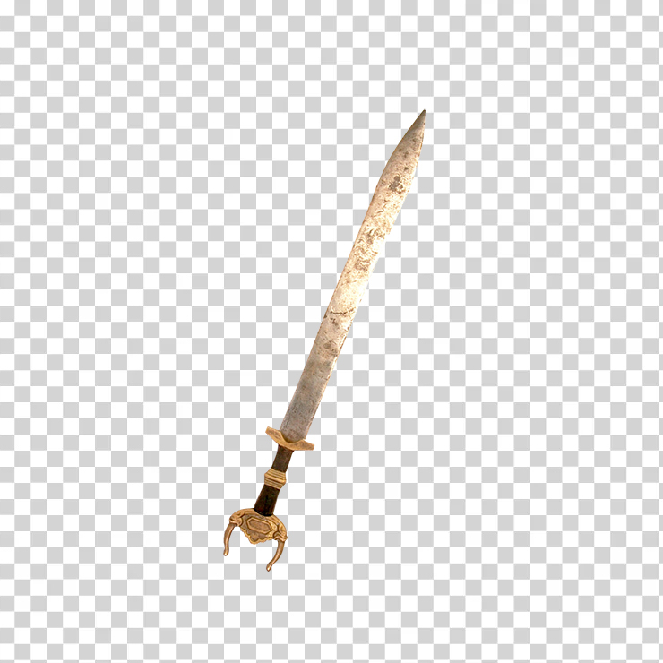 Old sword png image