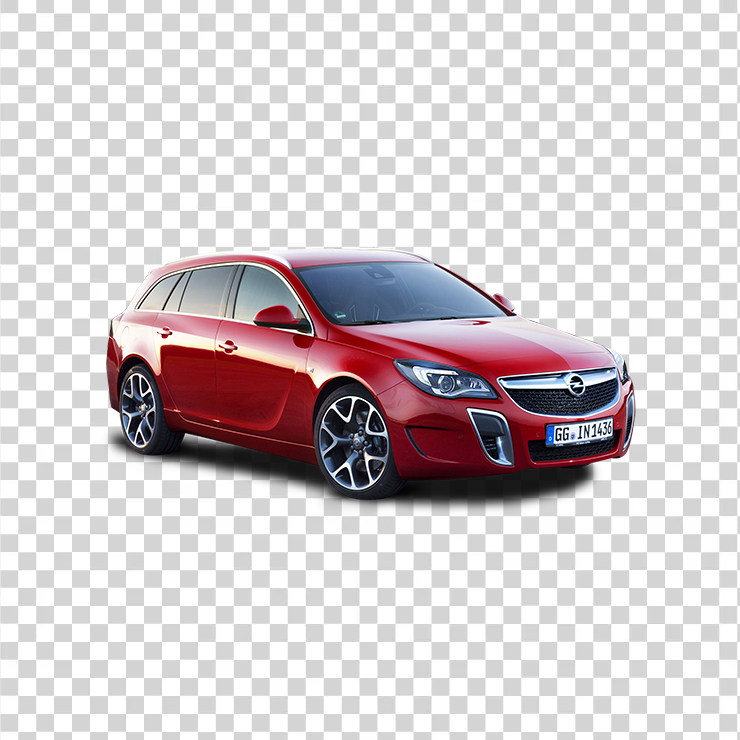Opel Insignia Opc Red Car
