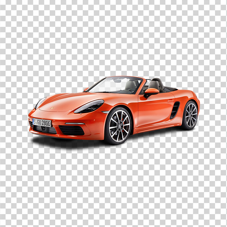 Porscheboxster S Orange Car