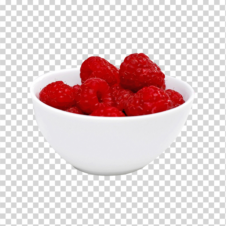 Raspberry In Bowl