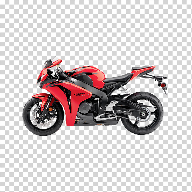 Red Honda Cbrrr Sport Motorcycle Bike