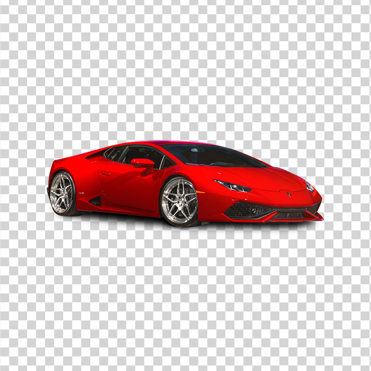 Red Lamborghini Huracan Car