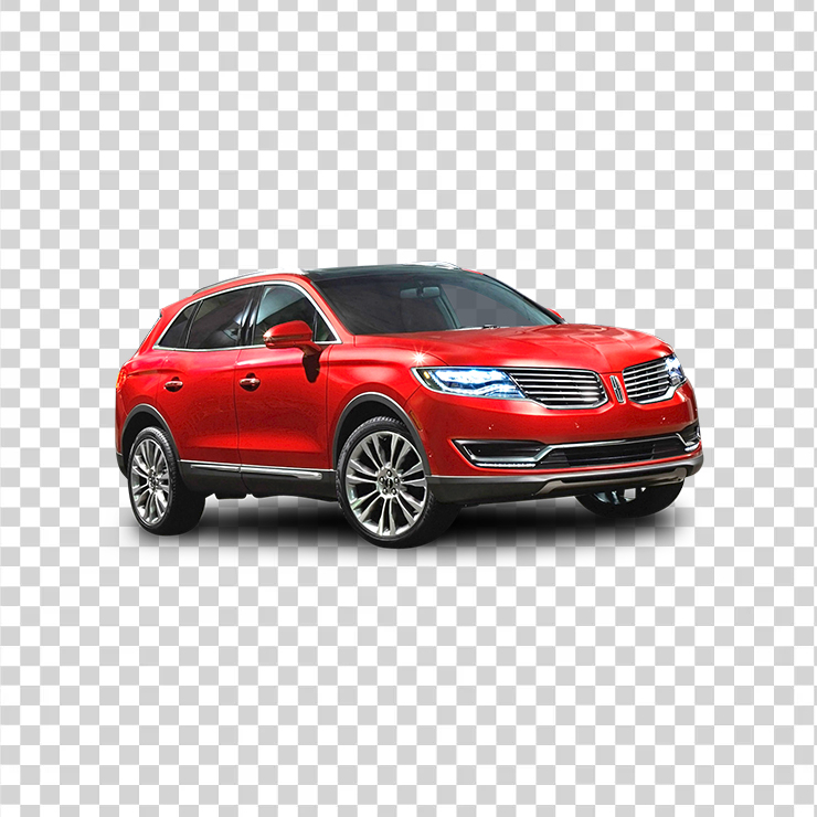 Red Lincoln Mkx Car