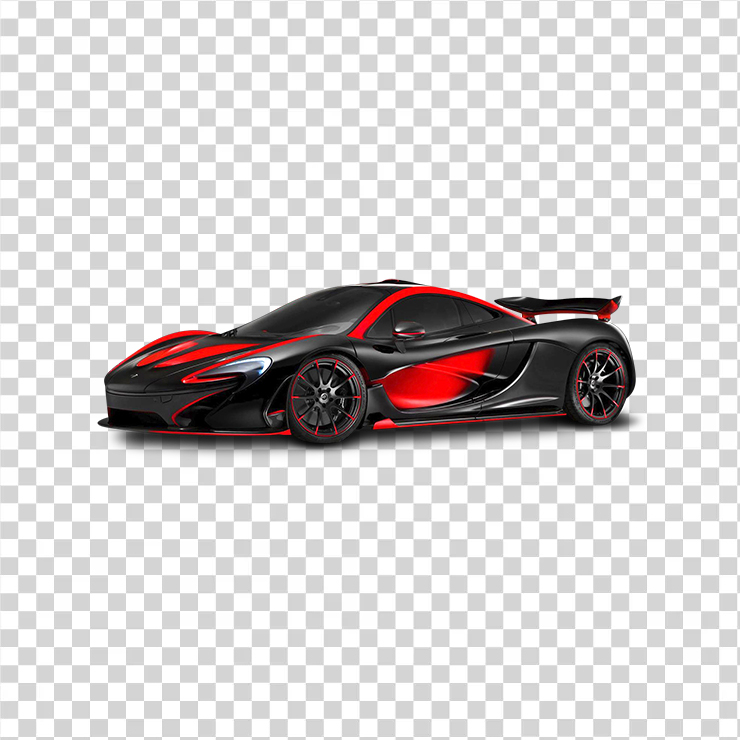 Red Mclaren P Special Operations Car