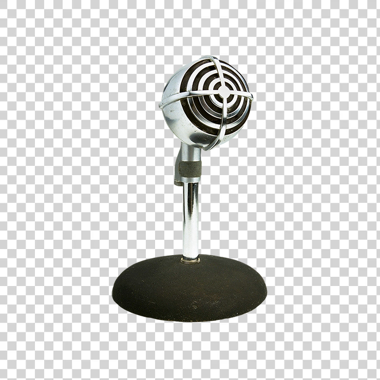 Retro Style Microphone
