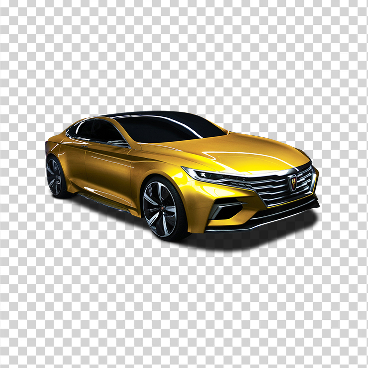 Roewe Vision R Concept Golden Color