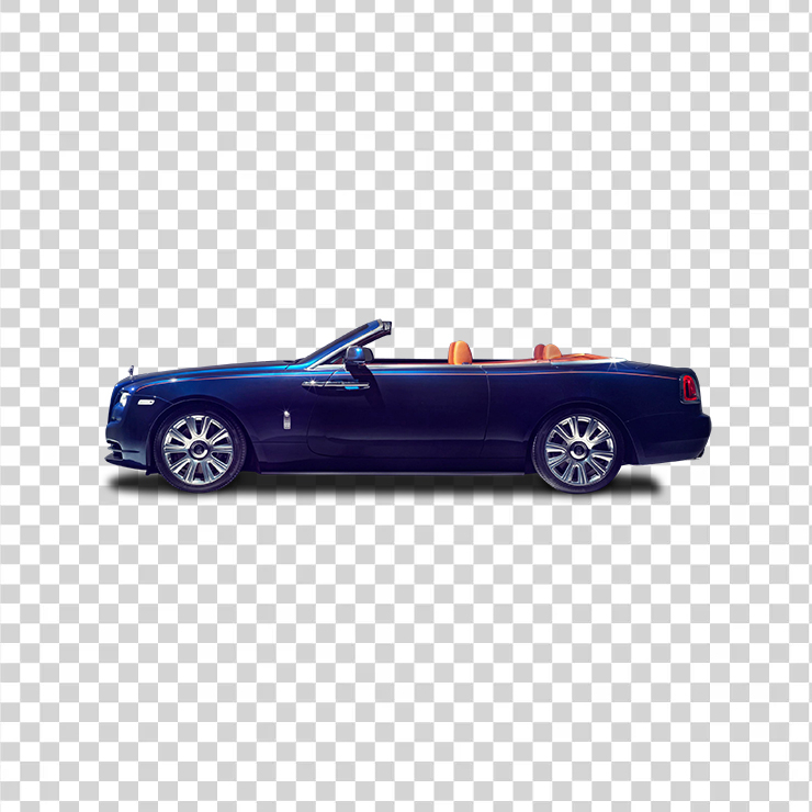 Rolls Royce Dawn Blue Car